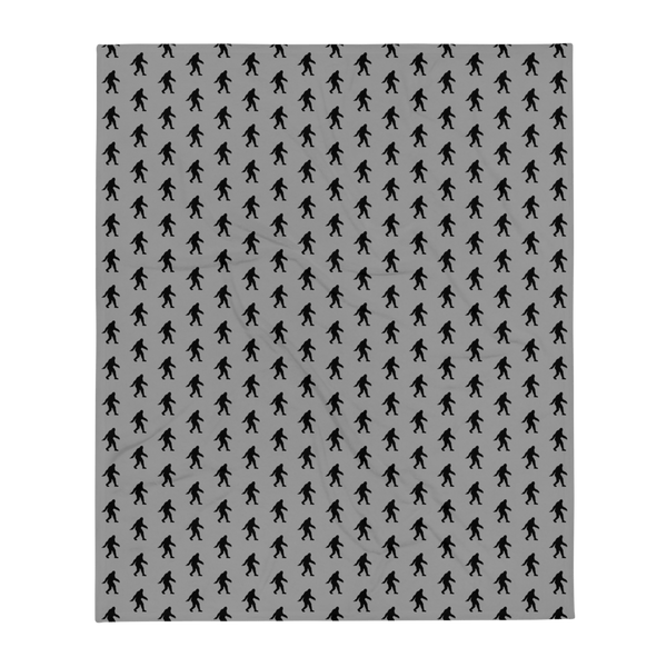 Squatch Throw | Moon Grey - Bound Tight Wallets 