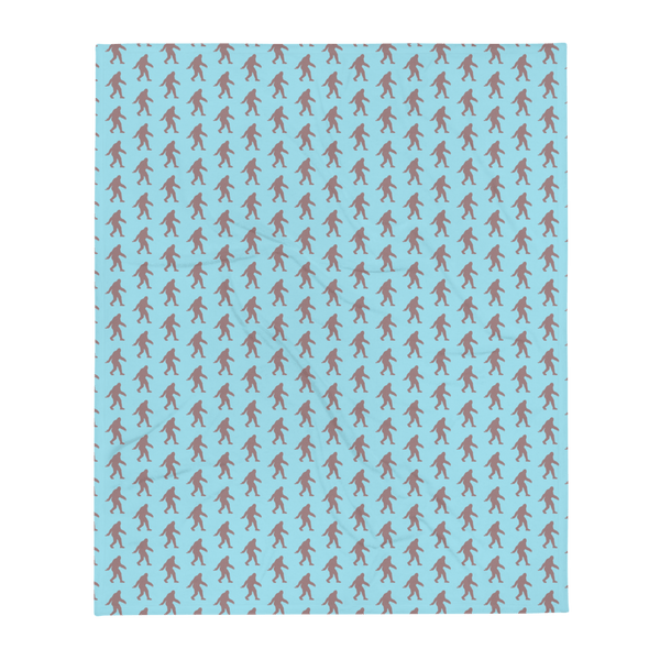 Squatch Throw |  Belize Blue - Bound Tight Wallets 